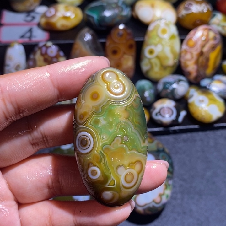 玛瑙/玉髓未镶嵌吊坠(不含链)129