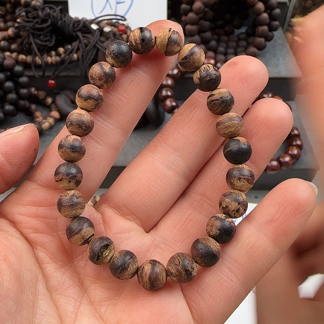 降真香手串/手链0.8黄油黄金甲无胶