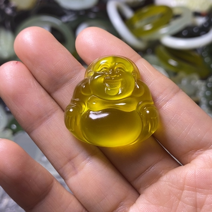 岫玉岫玉挂件未镶嵌