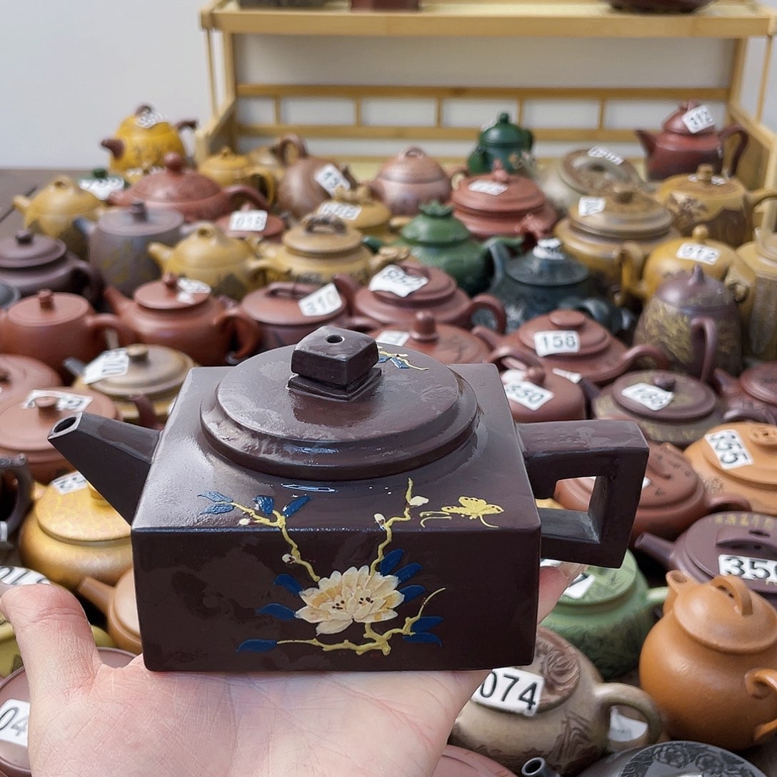 茶壶紫砂七*雪紫砂微瑕