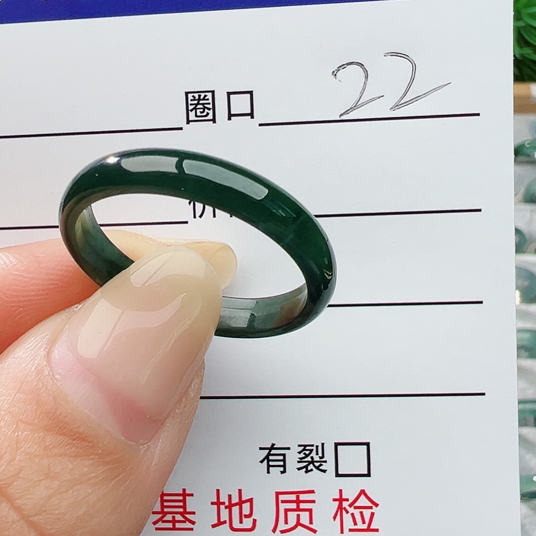 未镶嵌戒指翡翠翡翠