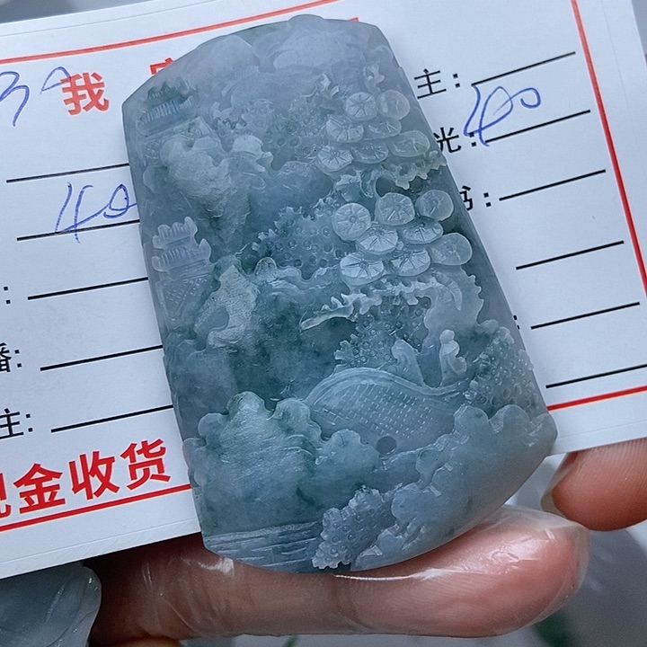未镶嵌定制翡翠深**姐