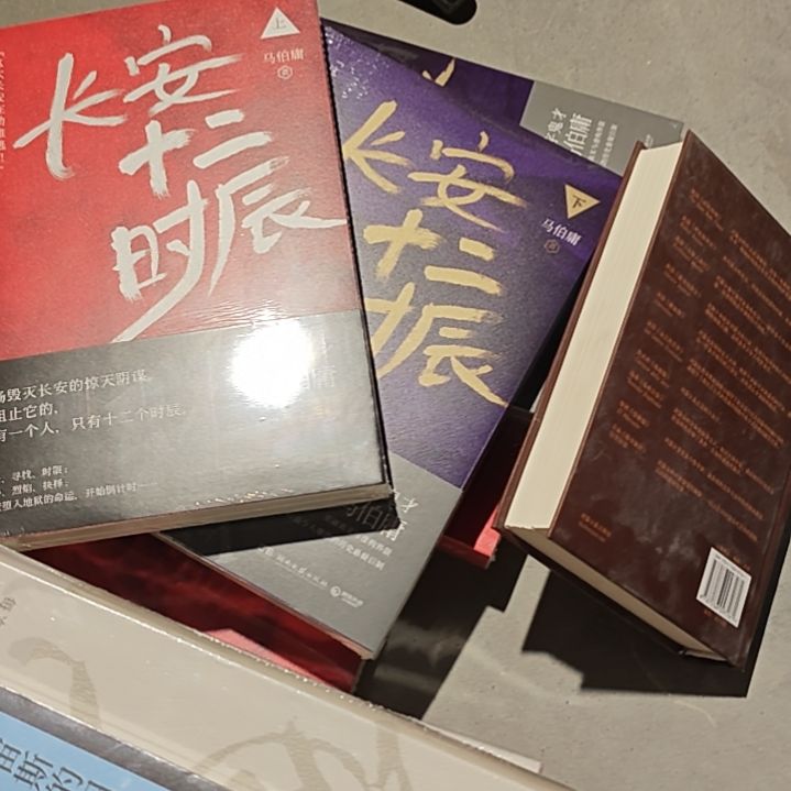 长安十二时辰两本一套平装库存书