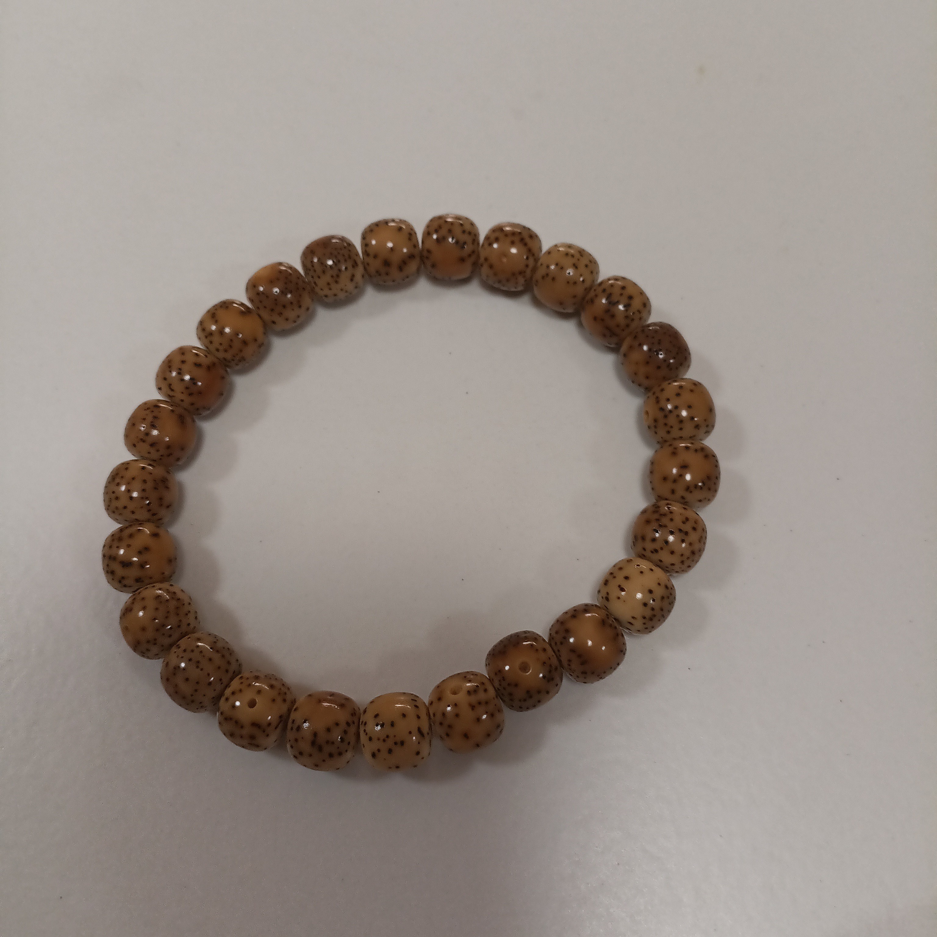 顺白星月菩提手链文玩
