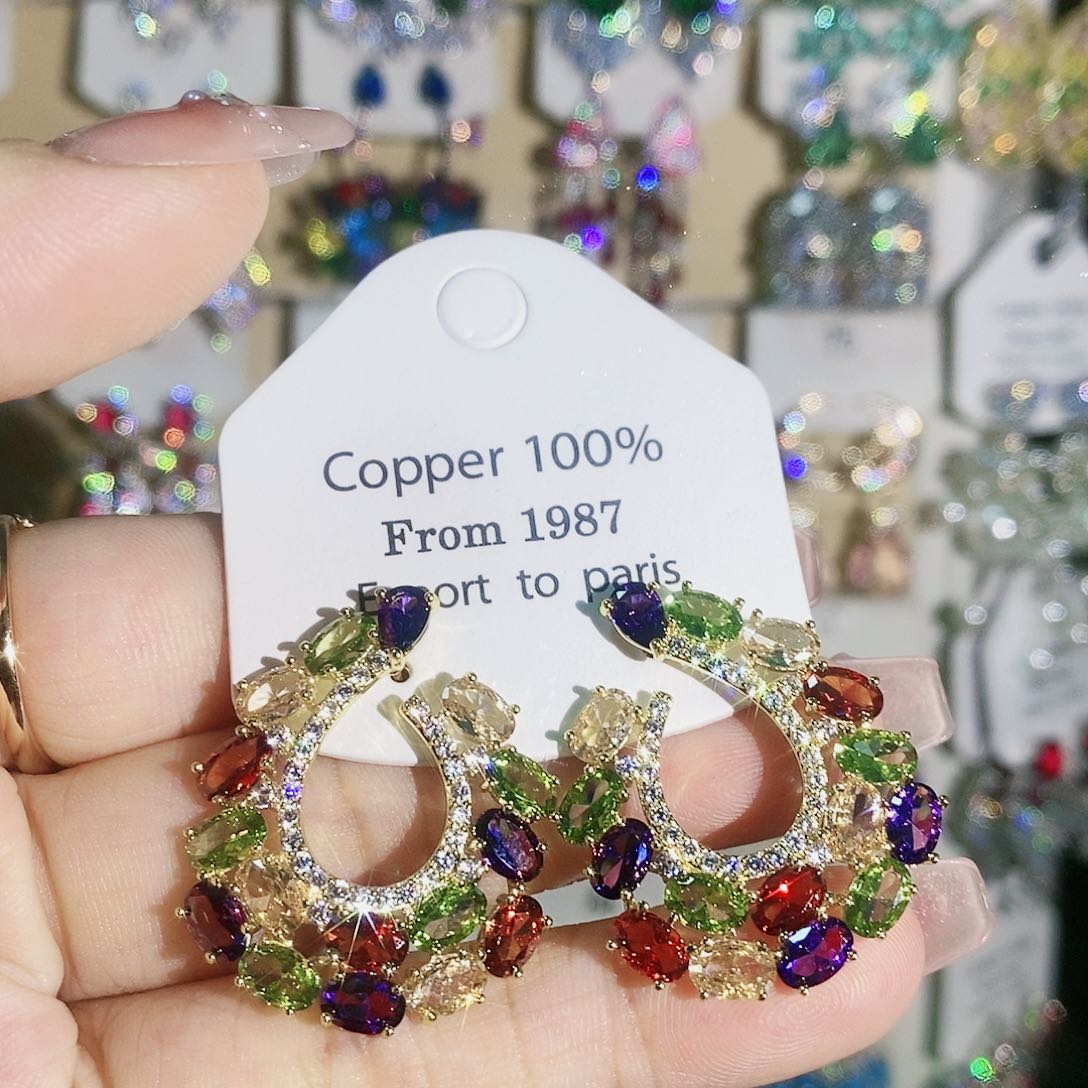 铜合金925银锆石