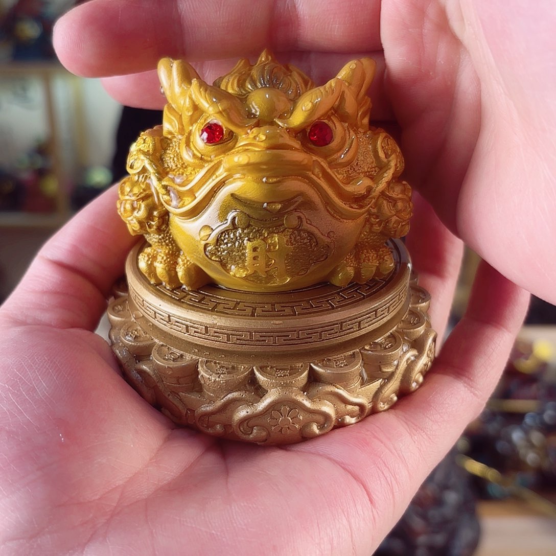 紫砂茶宠紫陶树脂茶宠摆件