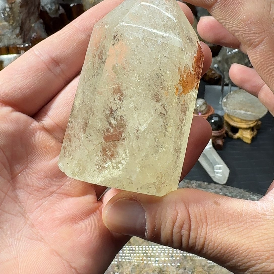 水晶未镶嵌珠宝半成品