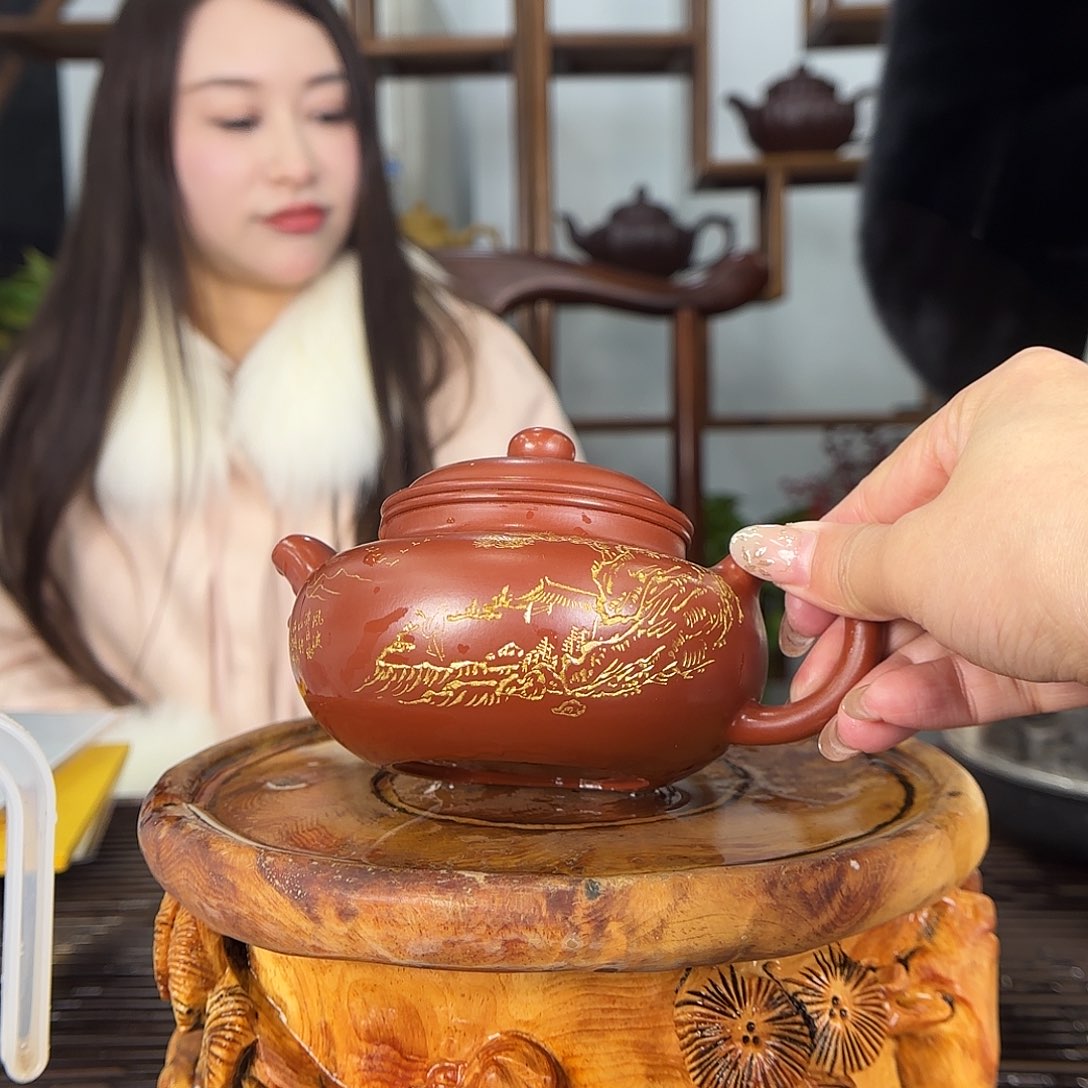 紫砂茶壶倪新安老师