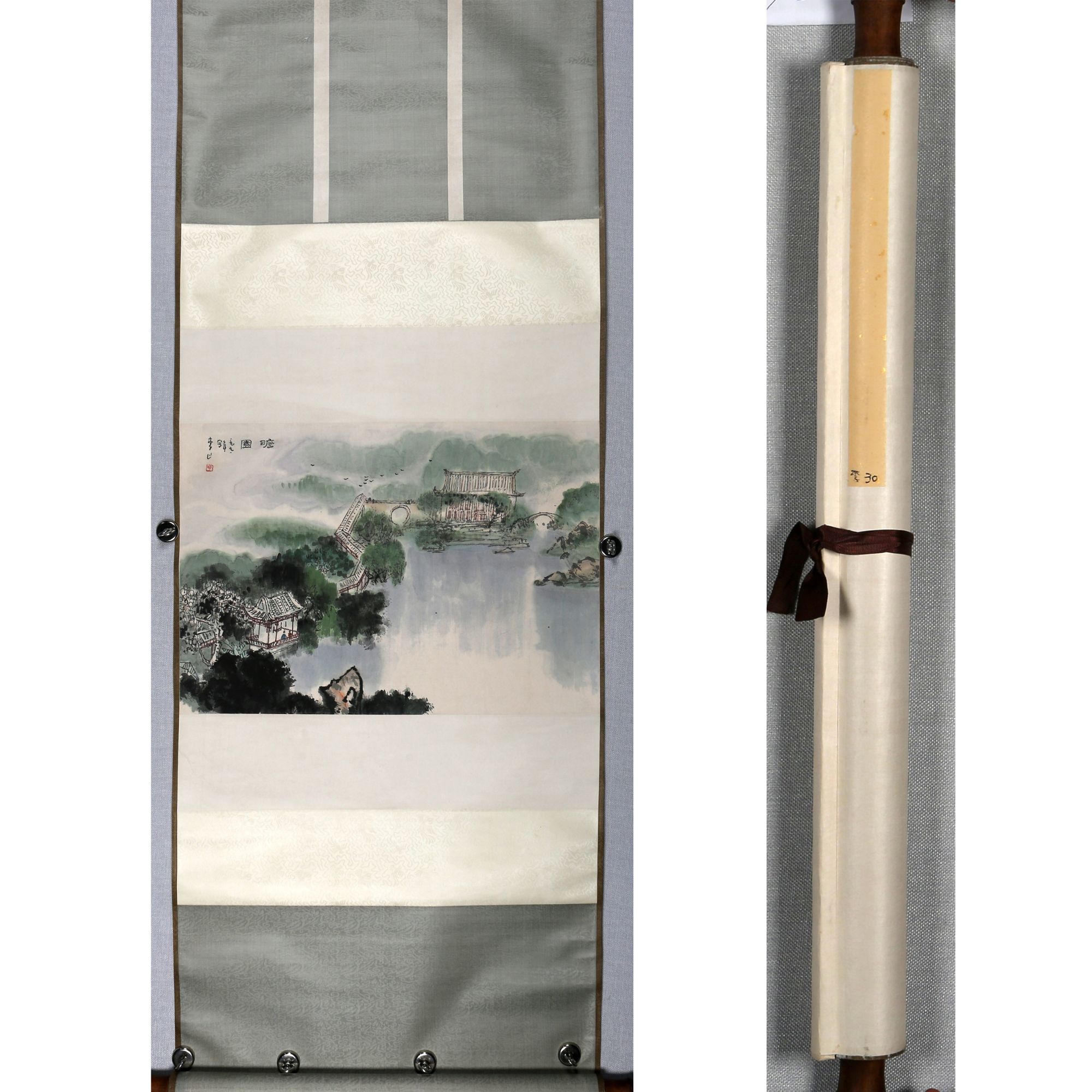 19-3L9A0232 瞻园 李山 44cm×63cm 约2.5平尺