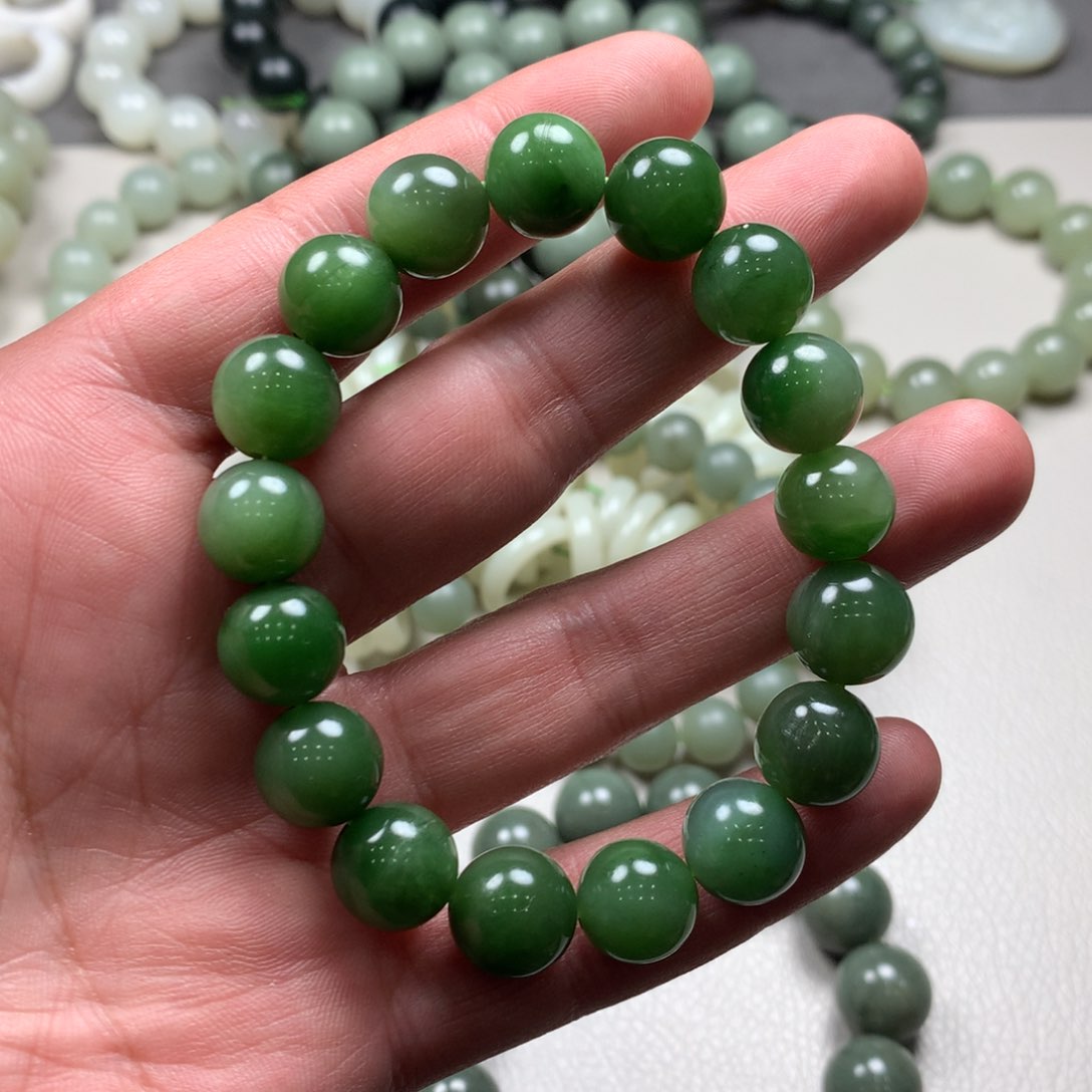 和田玉手链未镶嵌