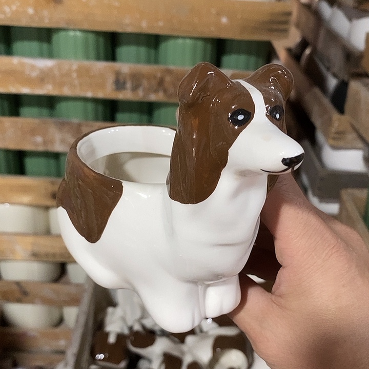 摆件陶陶盆有孔 瑕疵介意勿拍