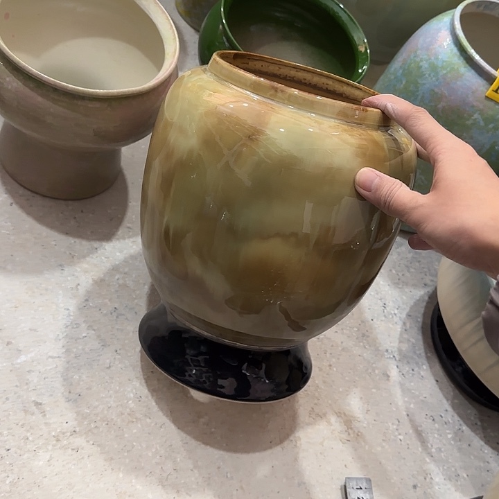 手工艺品琉璃有孔