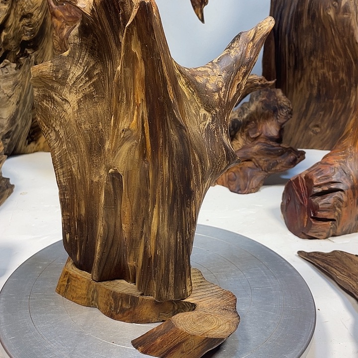 苗***铭木直播间一物一拍2件摆件