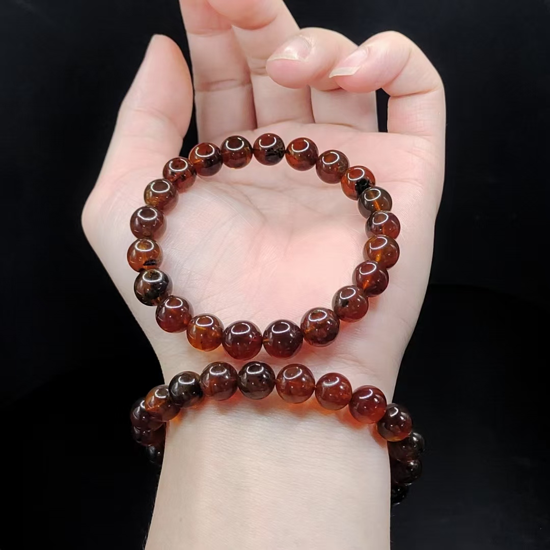 【康康严选】紫罗兰琥珀单圈手串GS【多样性发其一】约7mm+