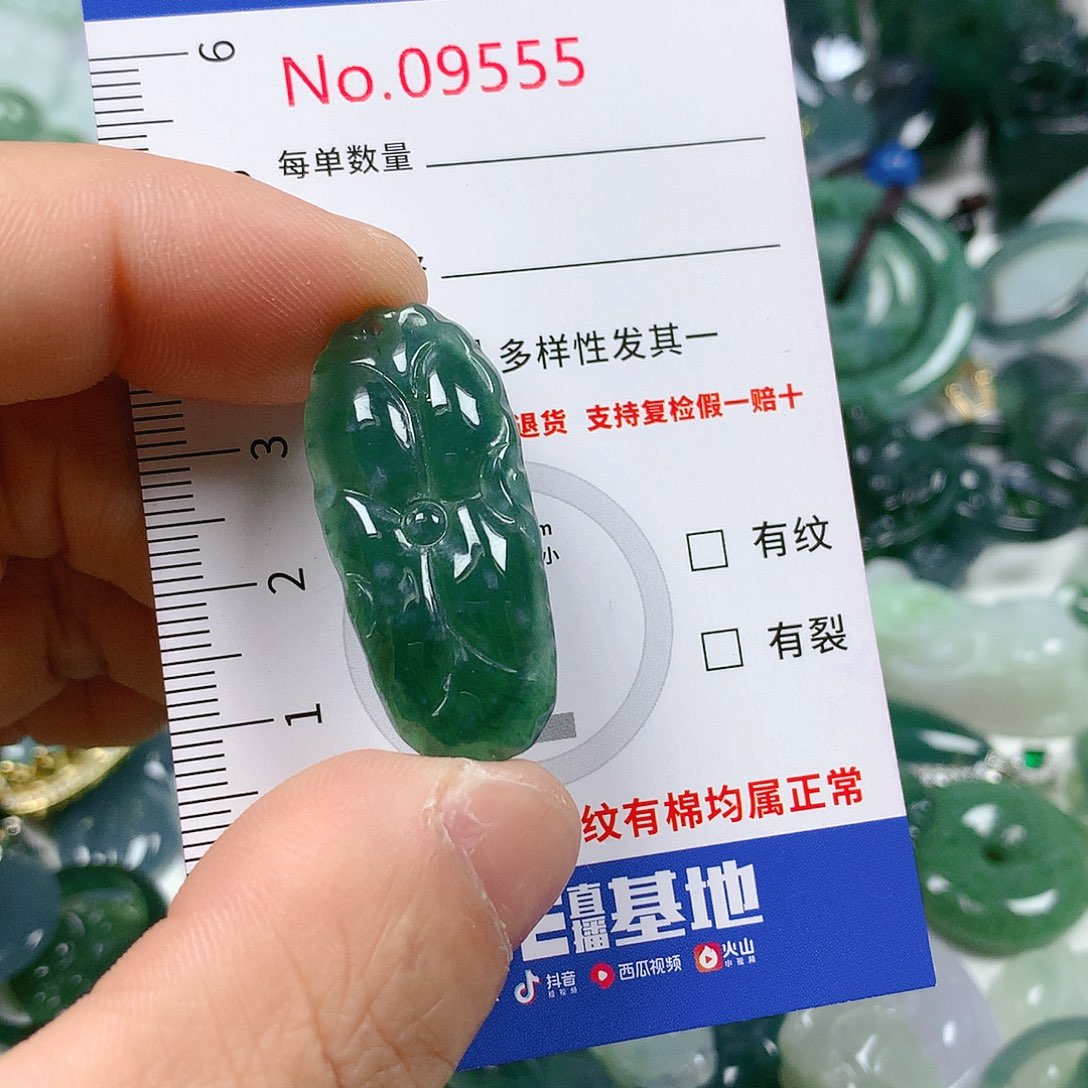翡翠颈饰未镶嵌天然翡翠