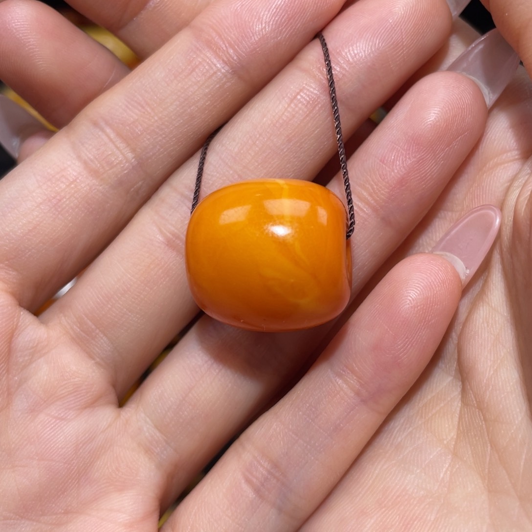 【闪购商品】蜜蜡裸石未镶嵌桶珠