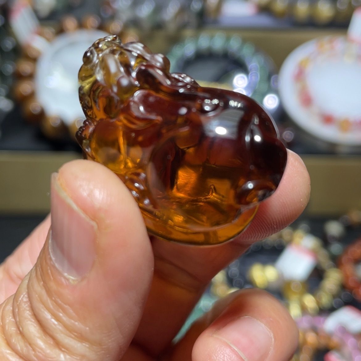 【闪购商品】水晶手串未镶嵌吊坠