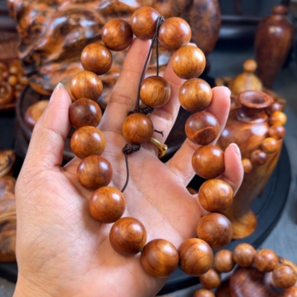 【闪购商品】松木（琥珀木）手串/手链福利款不退货
