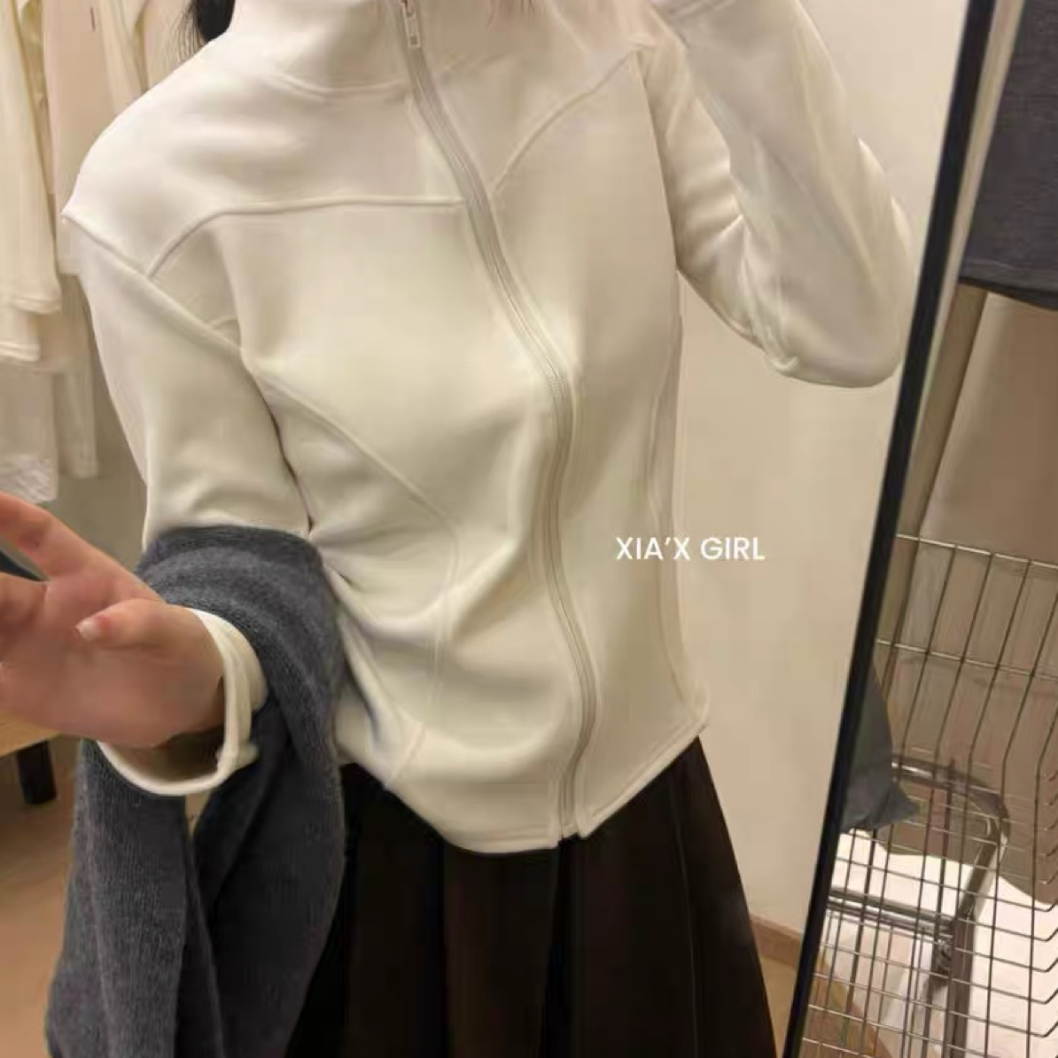 小蛮腰加绒保暖外套803