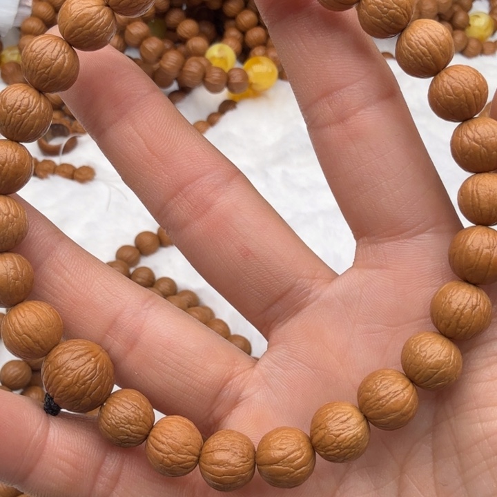手串猴头核桃10+凤羽
