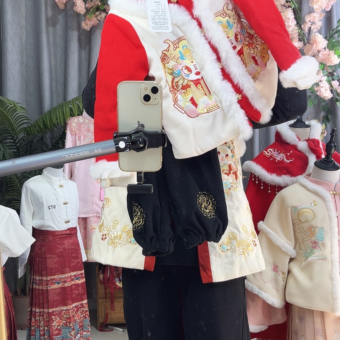 男童拜年服加绒加厚120