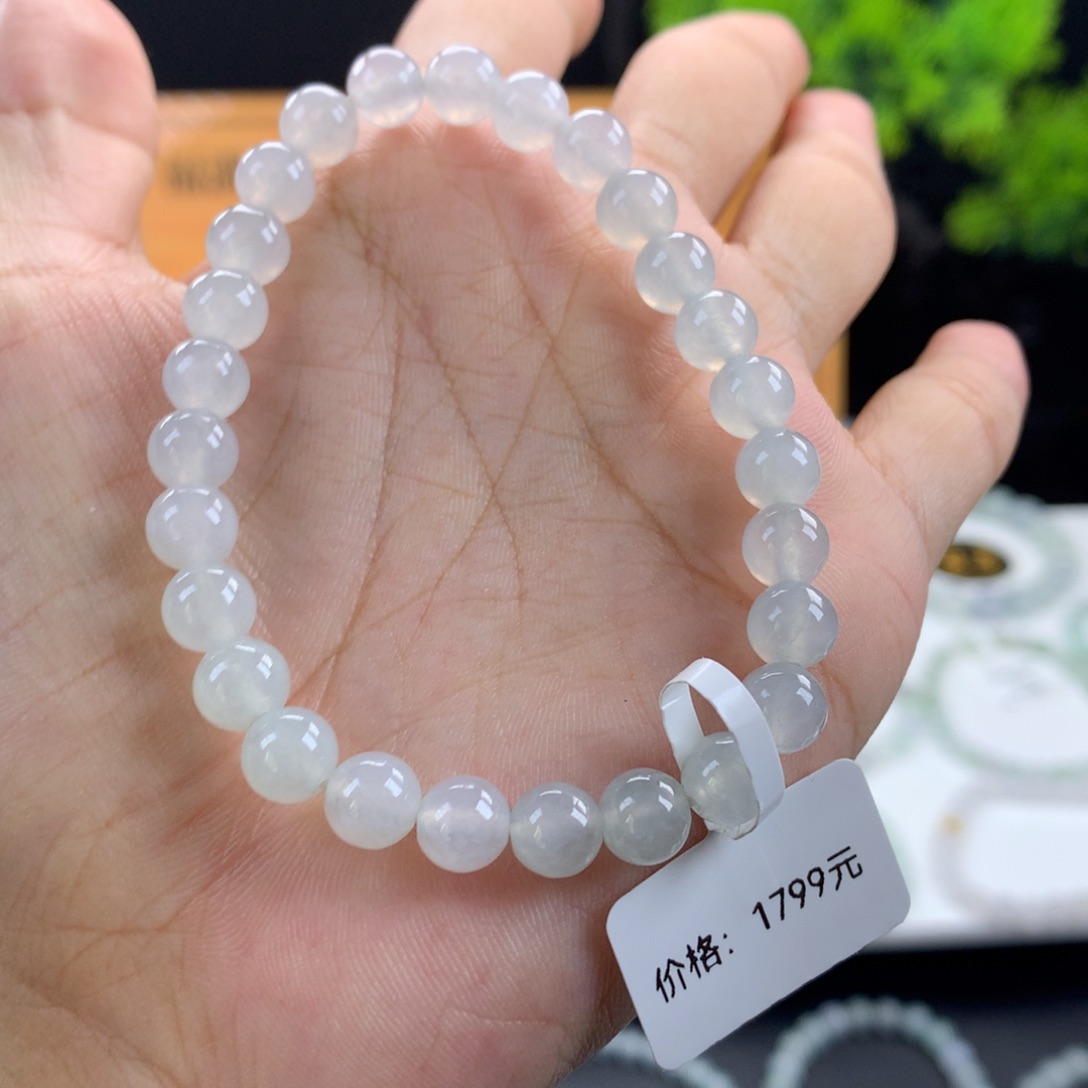 翡翠未镶嵌手链卡7