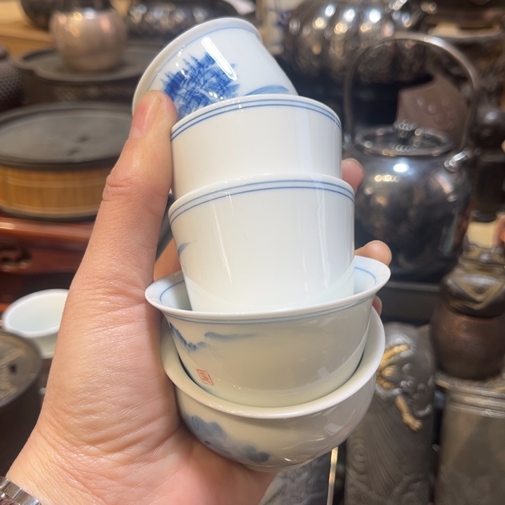 陶瓷中古工艺品摆件