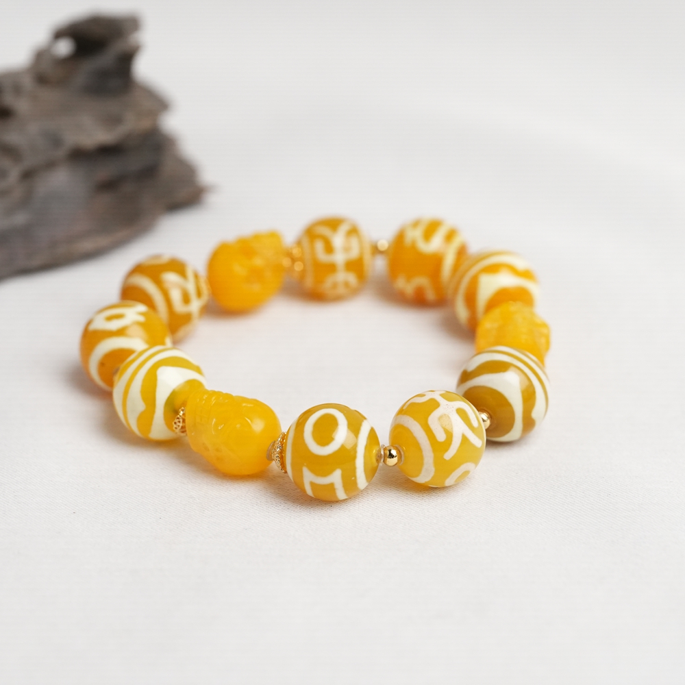 【开户建库】尸尸多宝天珠玛瑙阵手链 S079 多样性发一