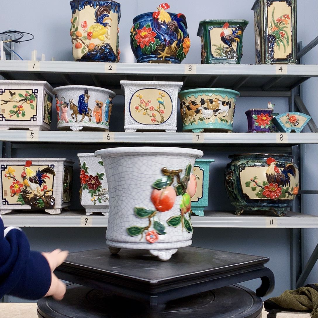 坤****凤实物拍摄湾盆石湾盆