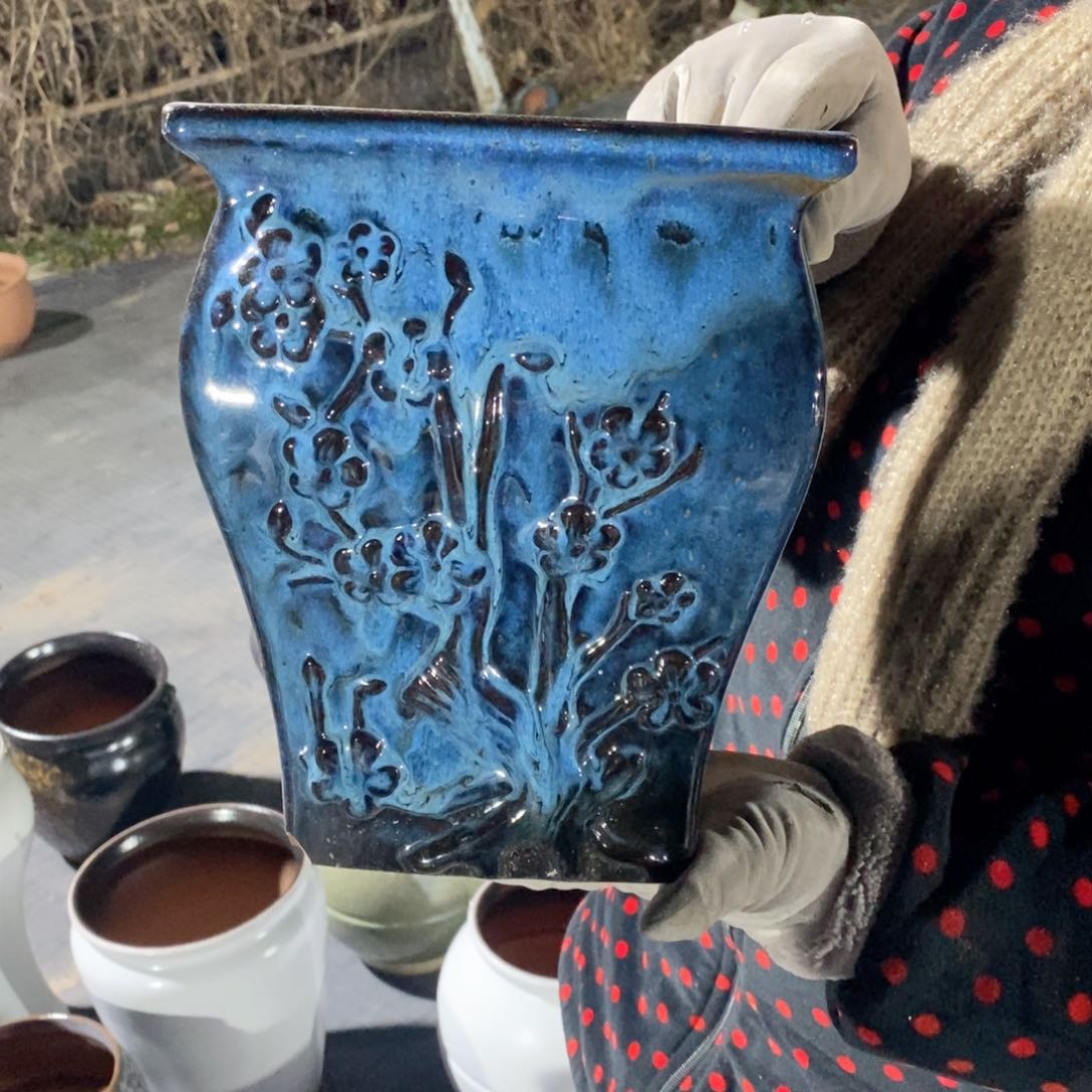 红陶口20高23～～～