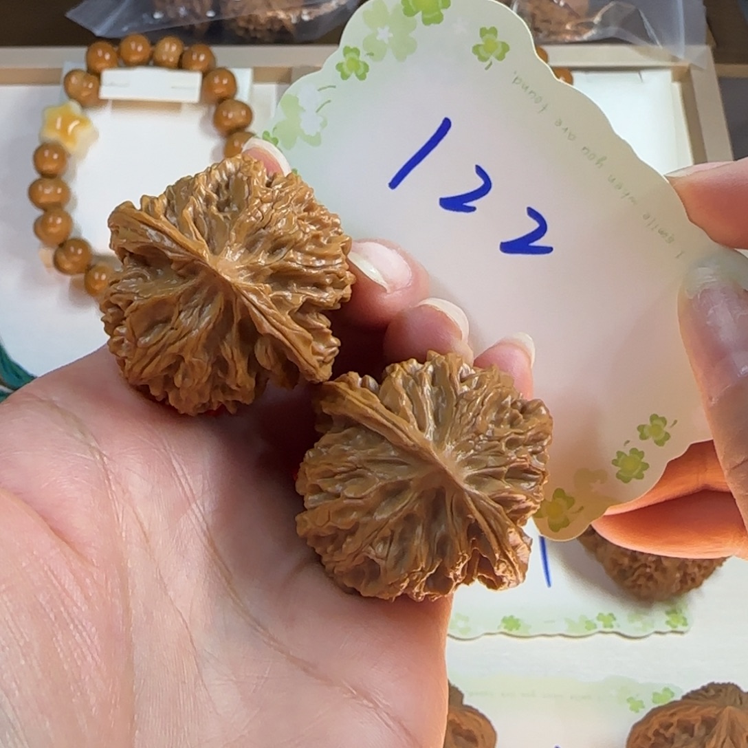 吊坠文玩核桃122号苹果园3.9