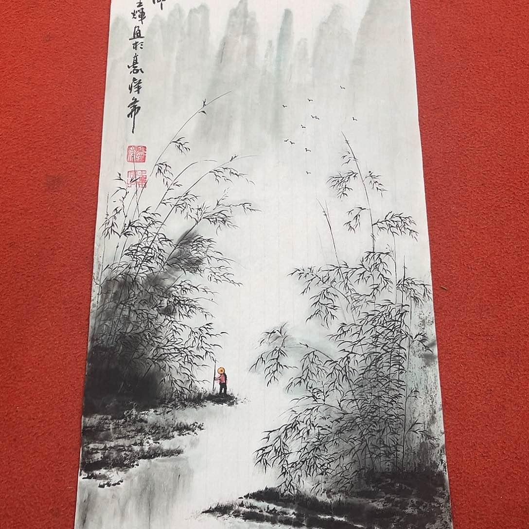 国画手绘国画作品