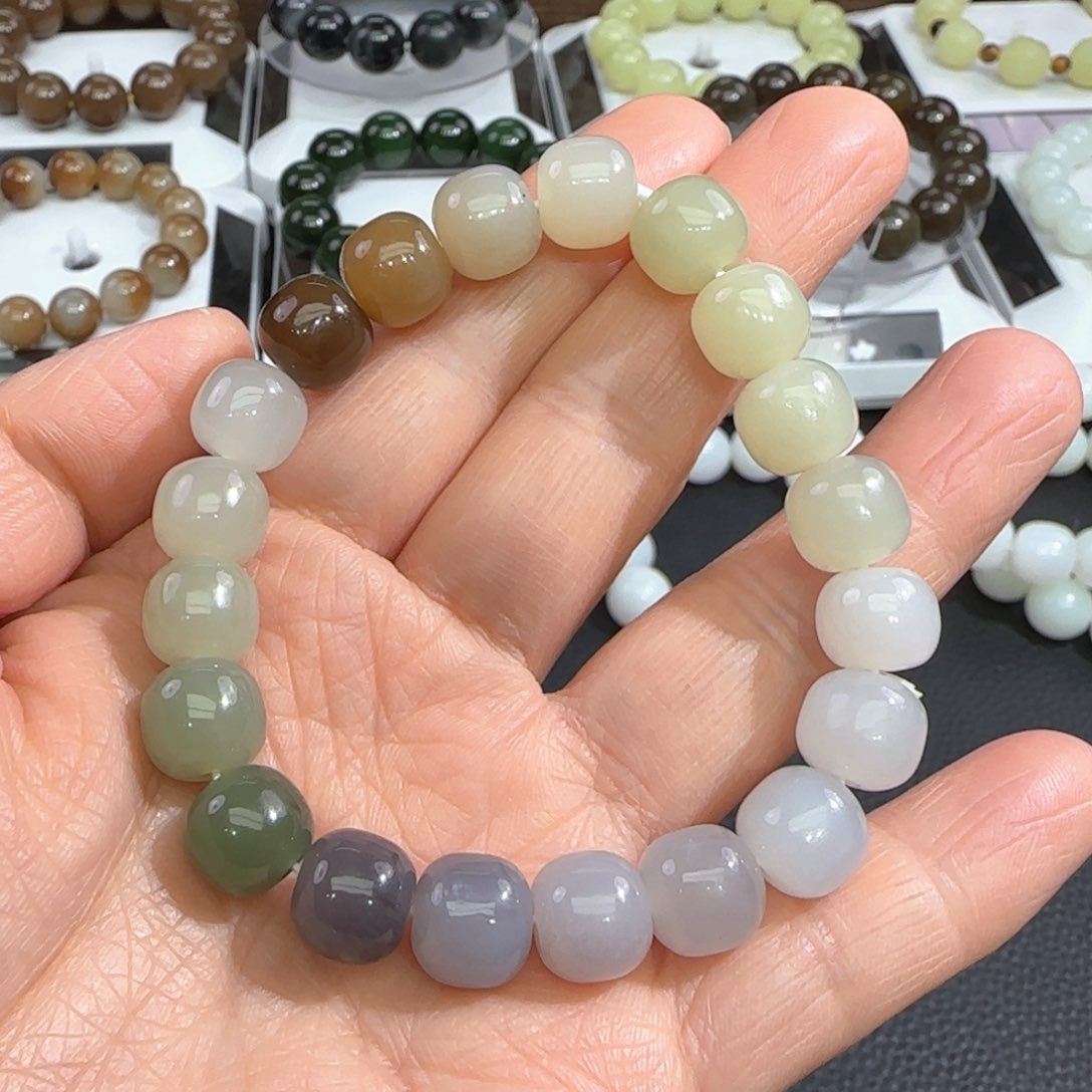 和田玉手链未镶嵌