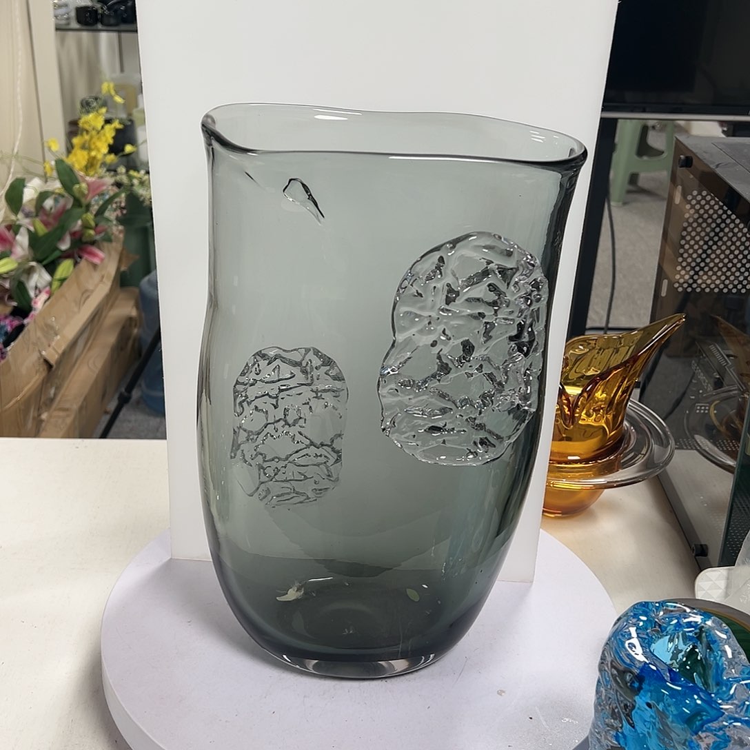 琉璃睿*高38轻奢琉璃花器微瑕福利