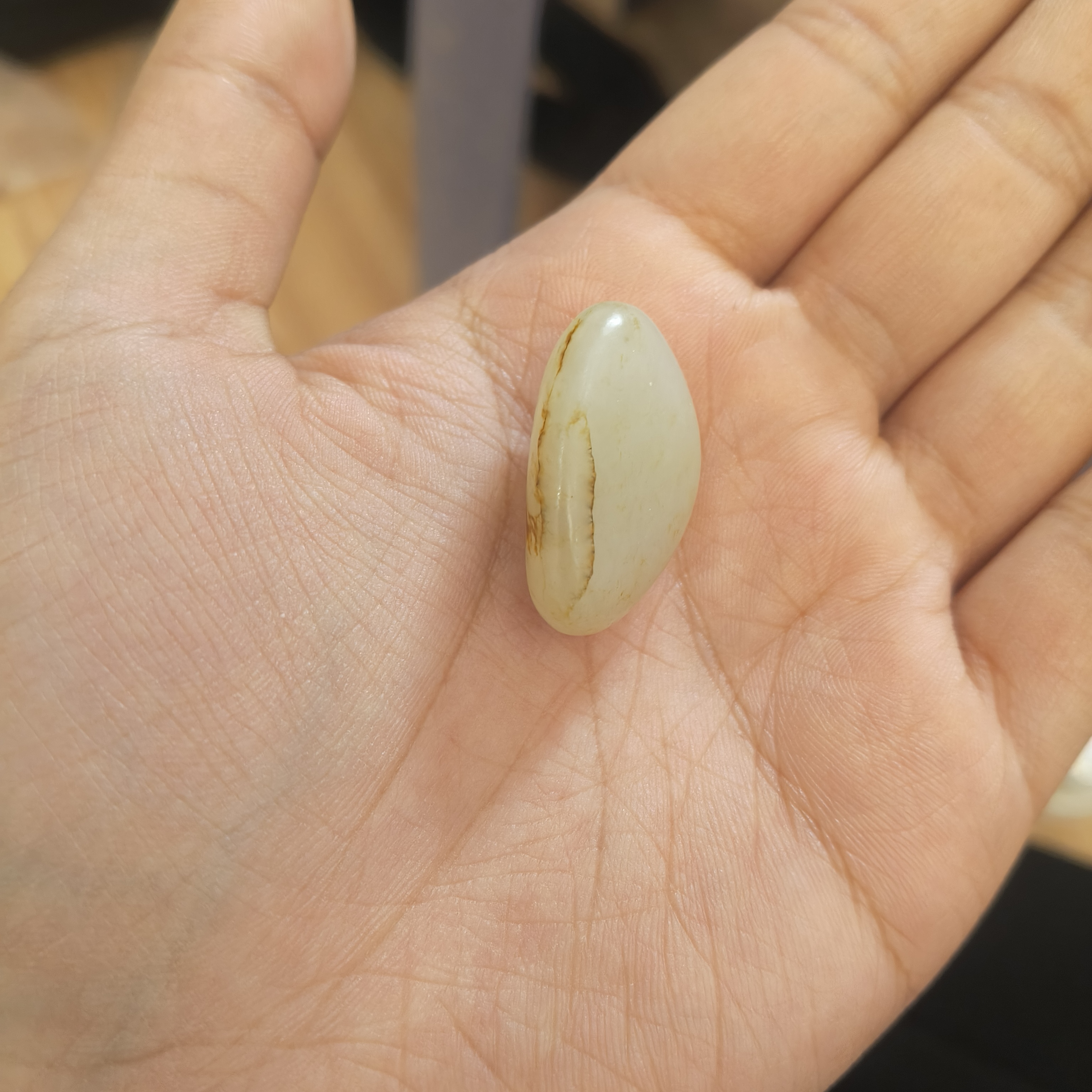 和田玉天然原石小吊坠