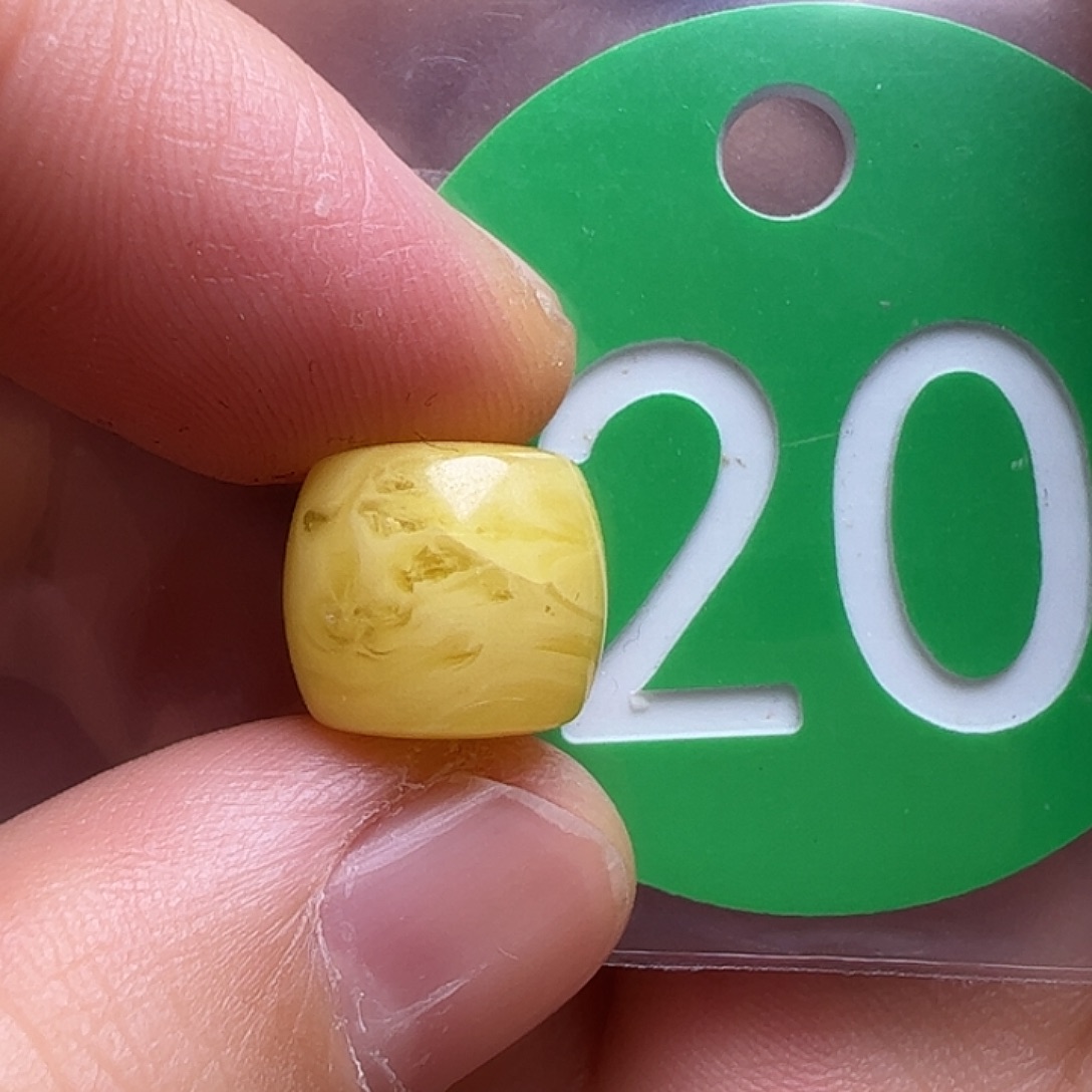 蜜蜡未镶嵌珠宝奇石11mm冰线