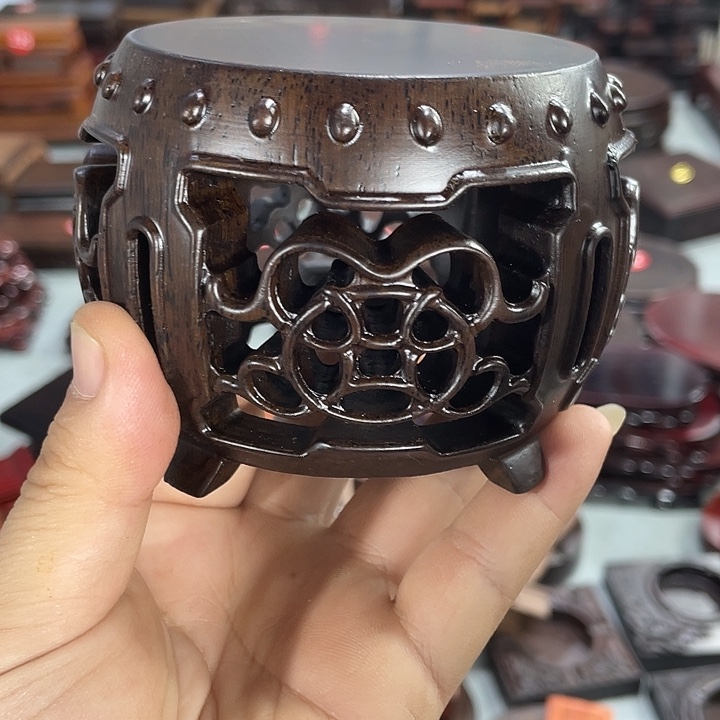 紫砂红木底座工艺品红木底座工艺品