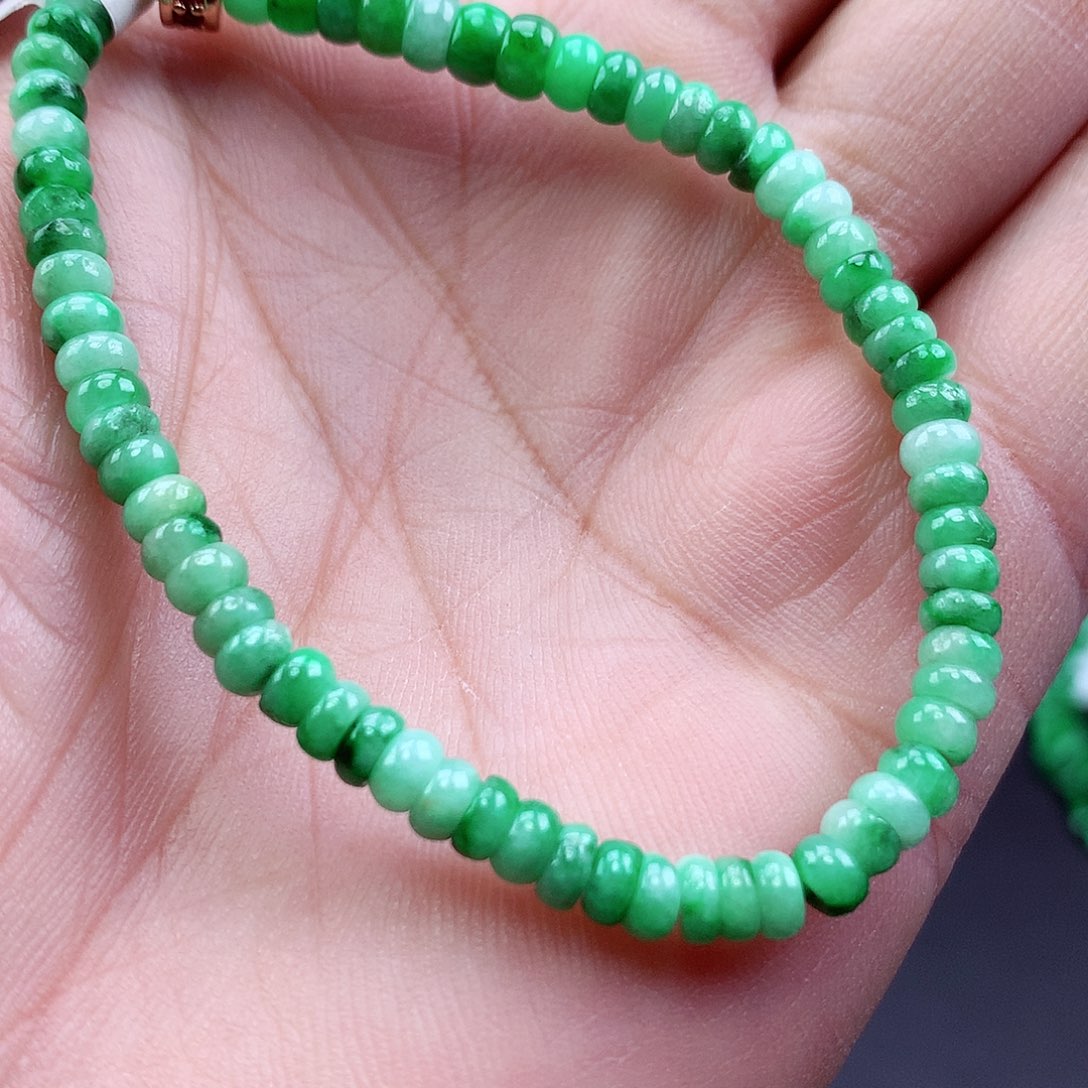 未镶嵌手链翡翠手串