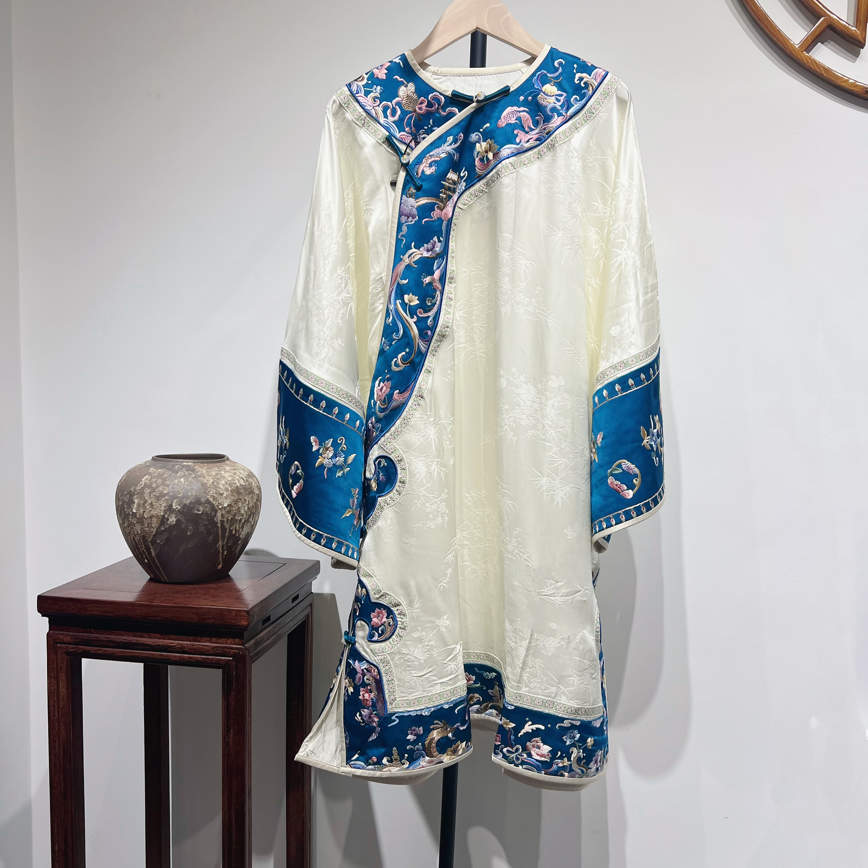 东彤【檀雪赋】新中式重工刺绣提花二大衫