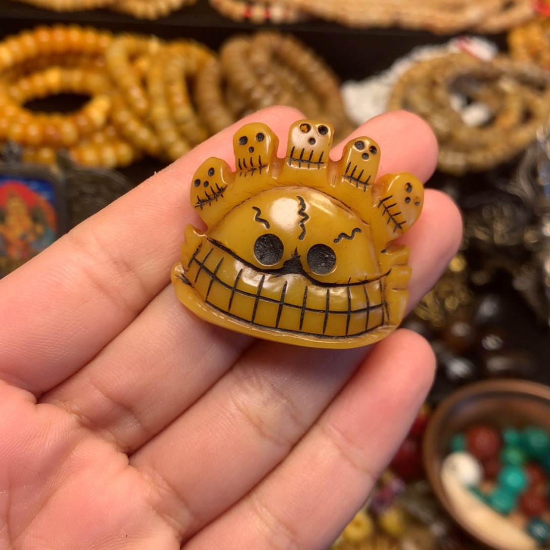 泥塑娘啦擦擦骰子