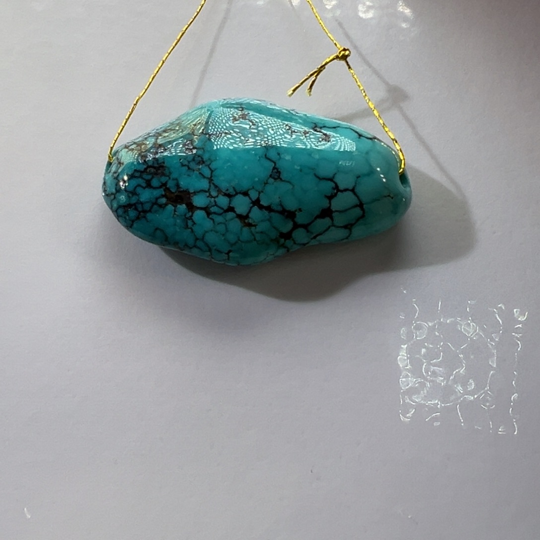 绿松石未镶嵌挂件