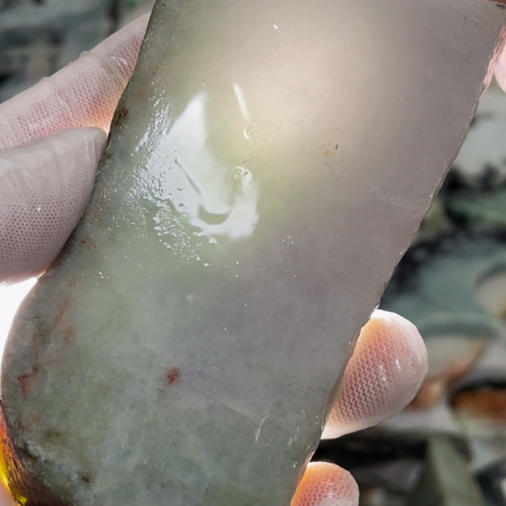 翡翠吊坠(不含链)未镶嵌天然翡翠边角料