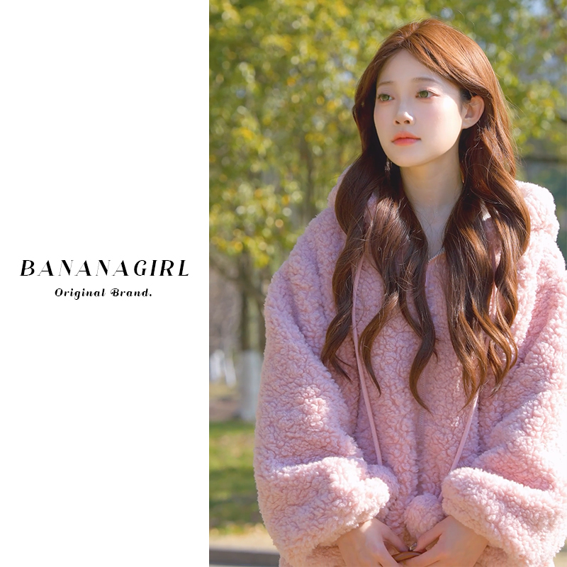 Bananagirl【蝴蝶千颂】极寒睡衣女秋冬连帽外套循环蓄温速暖家居服