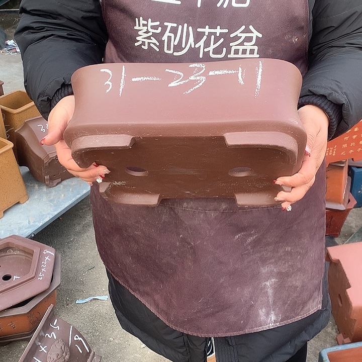 紫砂花盆紫砂艺术