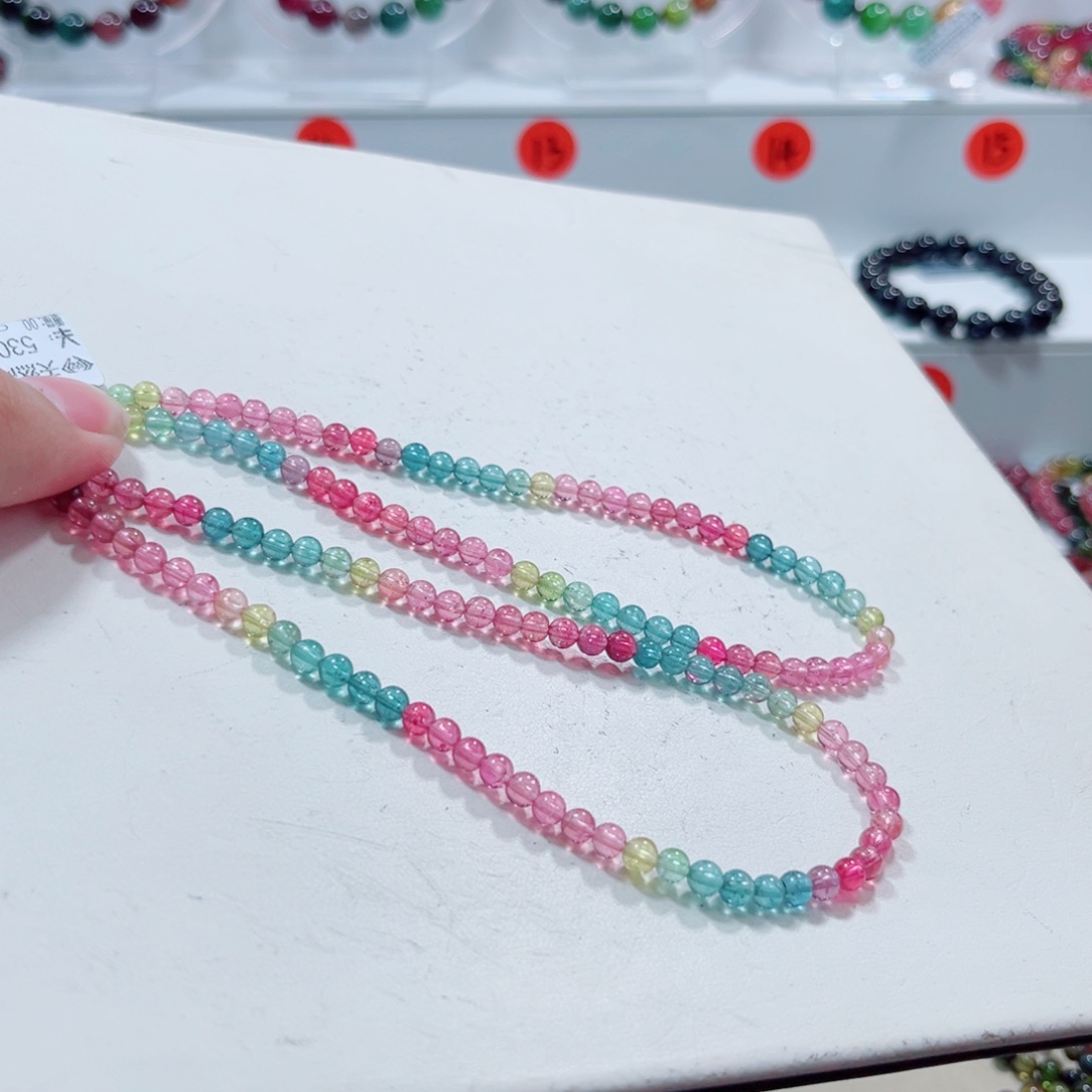 雨***菏未镶嵌手链碧玺碧玺