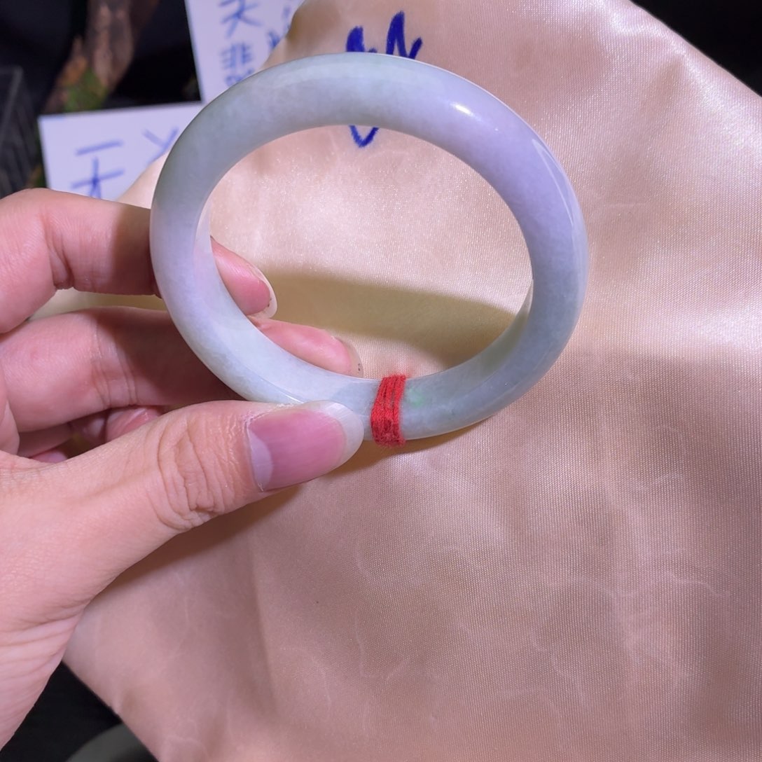 定制翡翠未镶嵌翡翠A货毛胚手镯定制