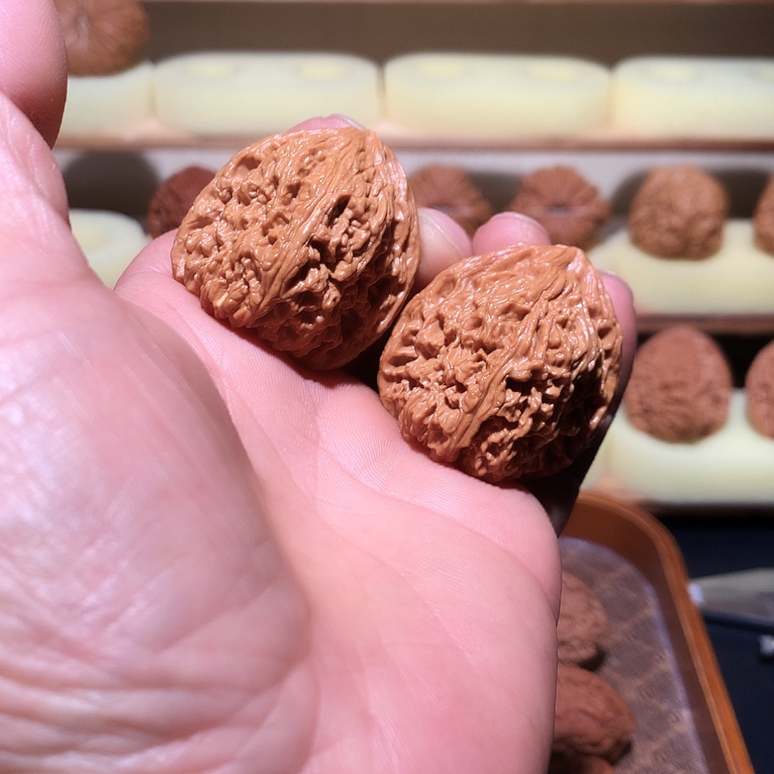 文玩核桃卡39蚂蚁拉丝纹丑疆