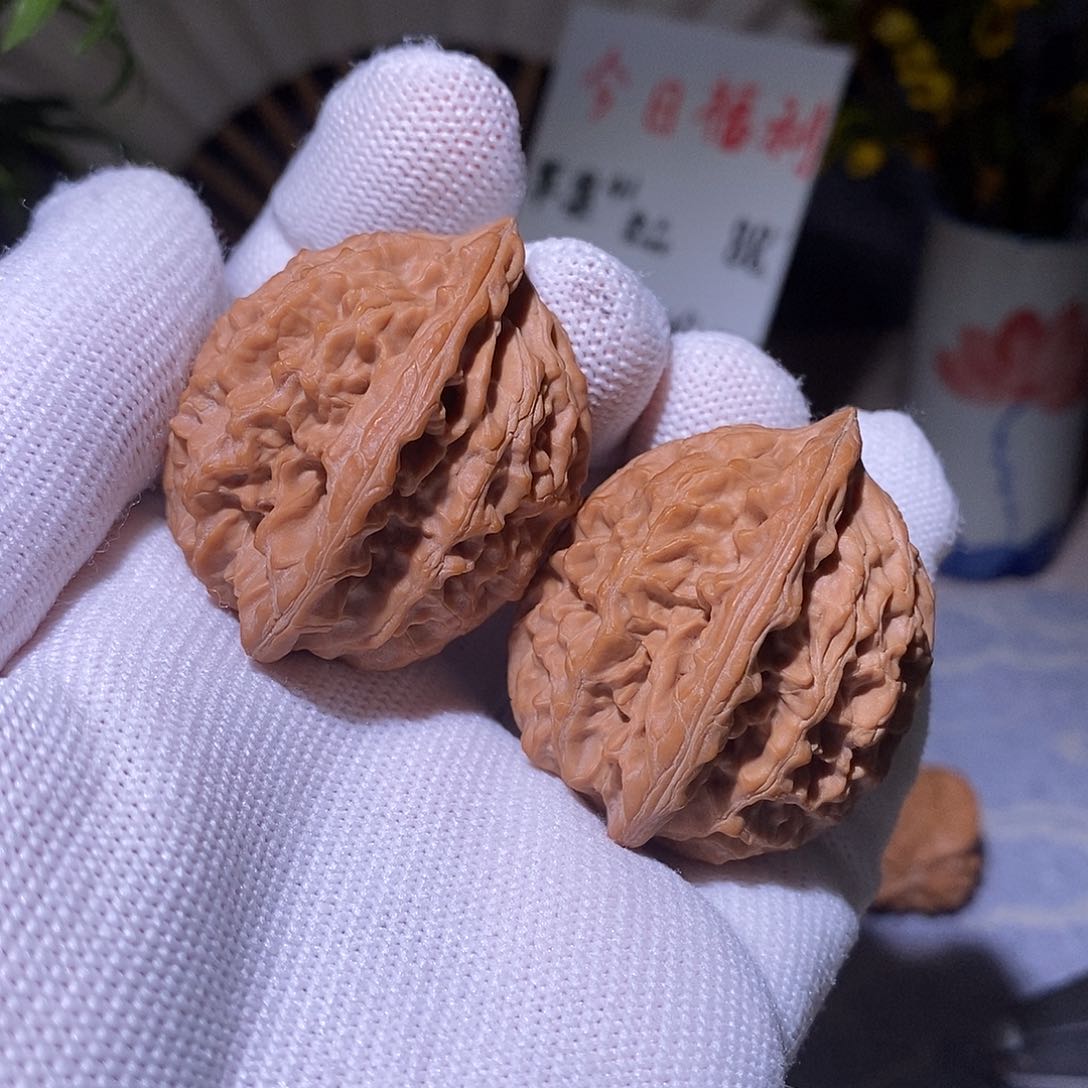 文玩核桃吊坠B*40皮艇鸡心