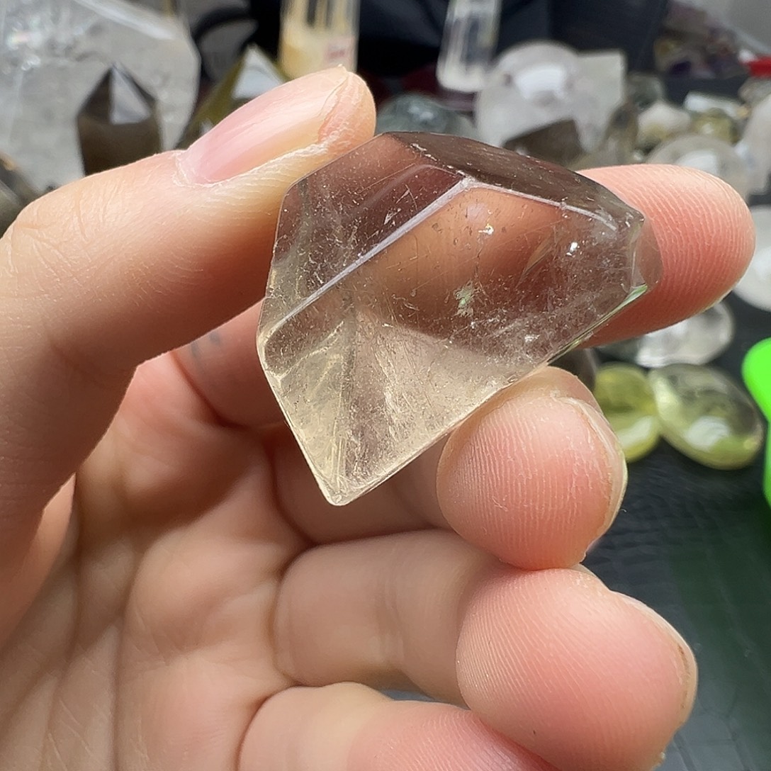 未镶嵌水晶珠宝半成品224水晶