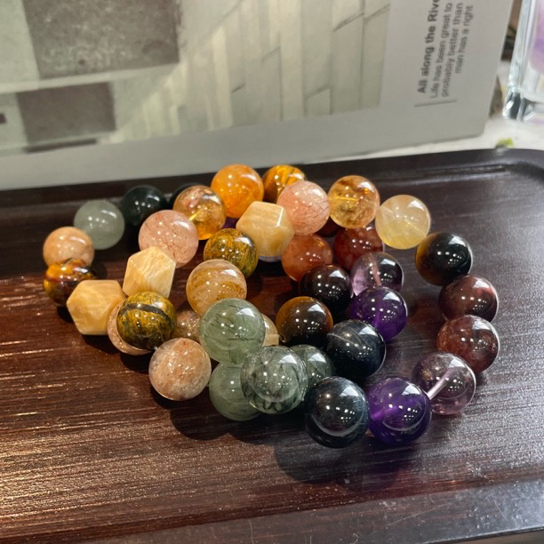 【书记甄选】原创“画报夫人”单圈手链 多样性发一件 约14mm 7775DX